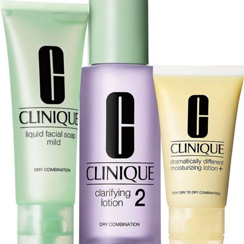 Clinique 3 Step Set For Combination Oily To Oily Skin,