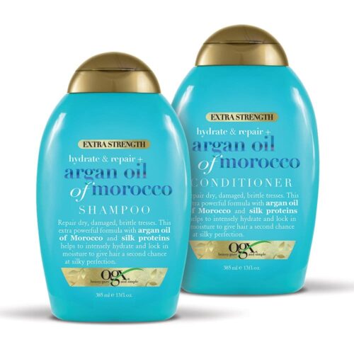 ogx extra argan oil set