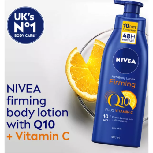 nivea firming lotion dry skin