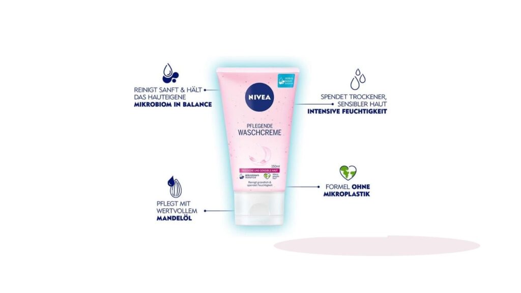 NIVEA Nourishing wash cream with almond oil (150 ml),